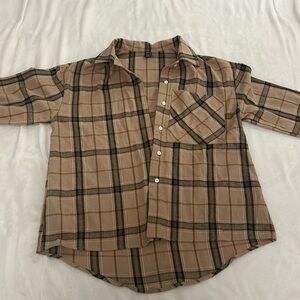 Shein flannel size small